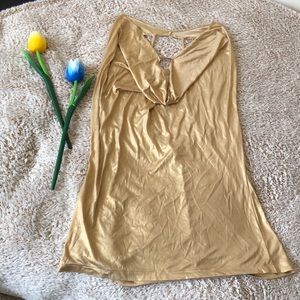 Victoria’s Secret gold plunge nightie
